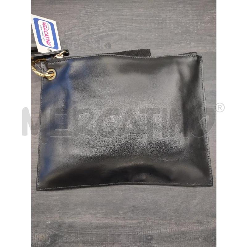 POCHETTE PELLE NERA OTTOD'AME  | Mercatino dell'Usato Settimo torinese 2