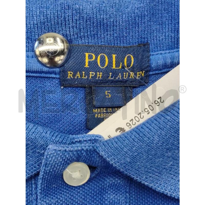 POLO BAMBINO BLU AZZURRA SFUMATA POLO RALPH LAUREN | Mercatino dell'Usato Settimo torinese 3