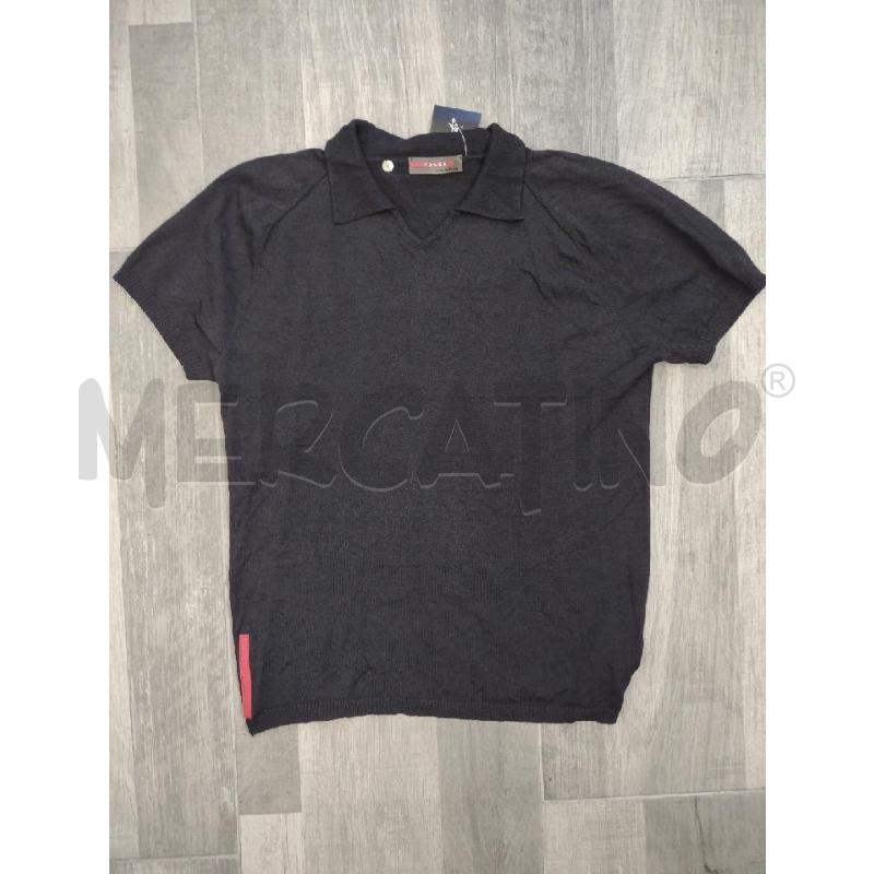POLO DONNA IN MAGLIA NERA PRADA | Mercatino dell'Usato Settimo torinese 1