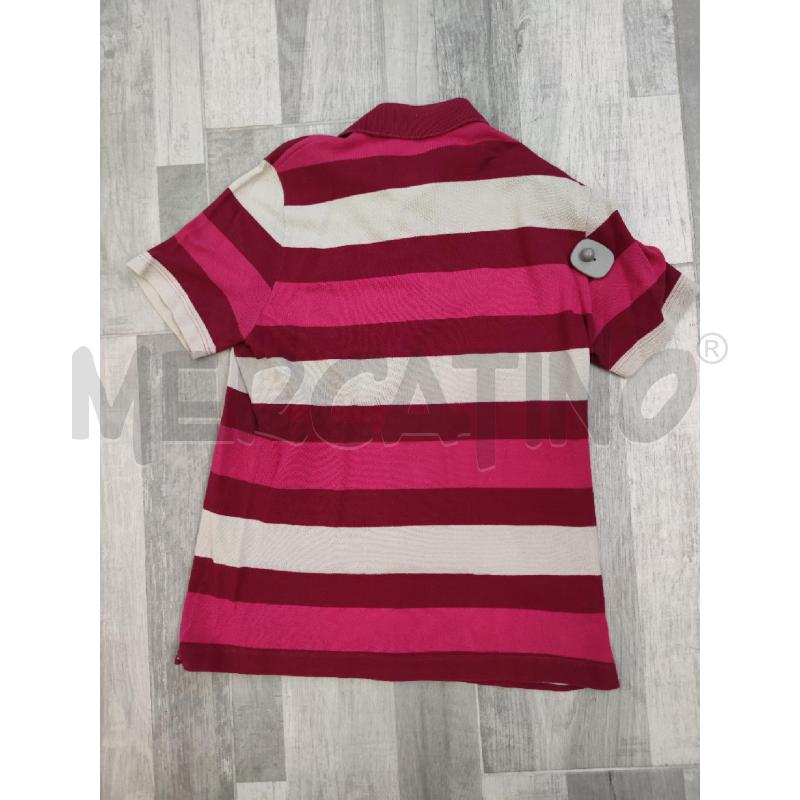 POLO UOMO LACOSTE RIGHE FUCSIA AMARANTO | Mercatino dell'Usato Settimo torinese 2