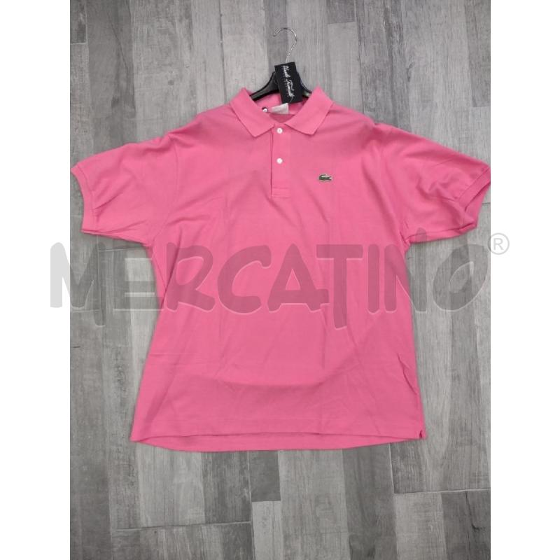 POLO UOMO NUOVA LACOSTE ROSA  | Mercatino dell'Usato Settimo torinese 1
