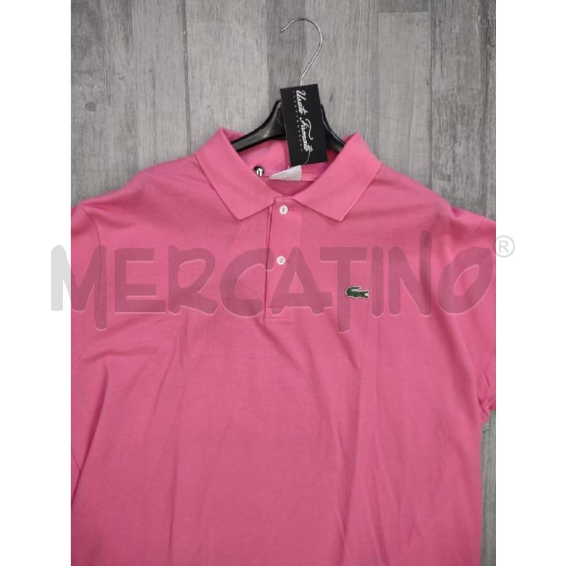 POLO UOMO NUOVA LACOSTE ROSA  | Mercatino dell'Usato Settimo torinese 2