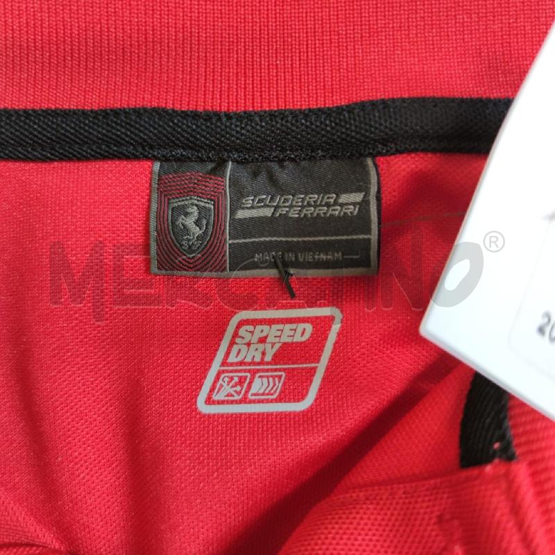 POLO UOMO SCUDERIA FERRARI ROSSA | Mercatino dell'Usato Settimo torinese 3