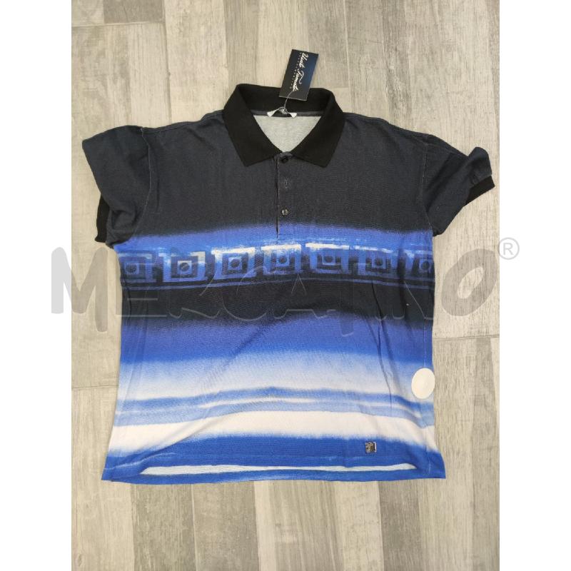POLO UOMO VERSACE COLLECTION BLU FANTASIA | Mercatino dell'Usato Settimo torinese 1