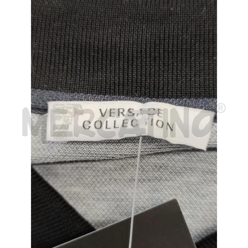POLO UOMO VERSACE COLLECTION BLU FANTASIA | Mercatino dell'Usato Settimo torinese 3