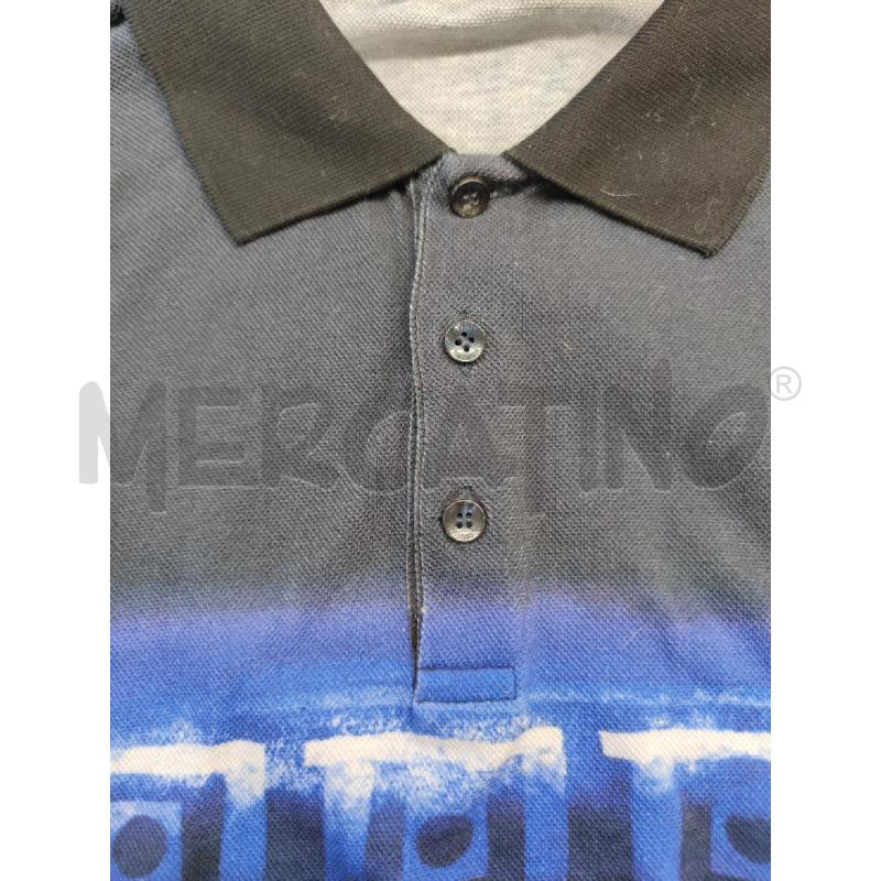 POLO UOMO VERSACE COLLECTION BLU FANTASIA | Mercatino dell'Usato Settimo torinese 4