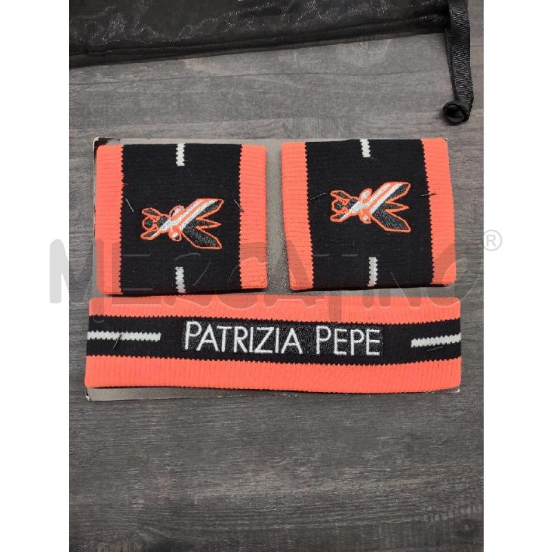 POLSINI E FSCETTA PATRIZIA PEPE NERI ARANCIO | Mercatino dell'Usato Settimo torinese 2