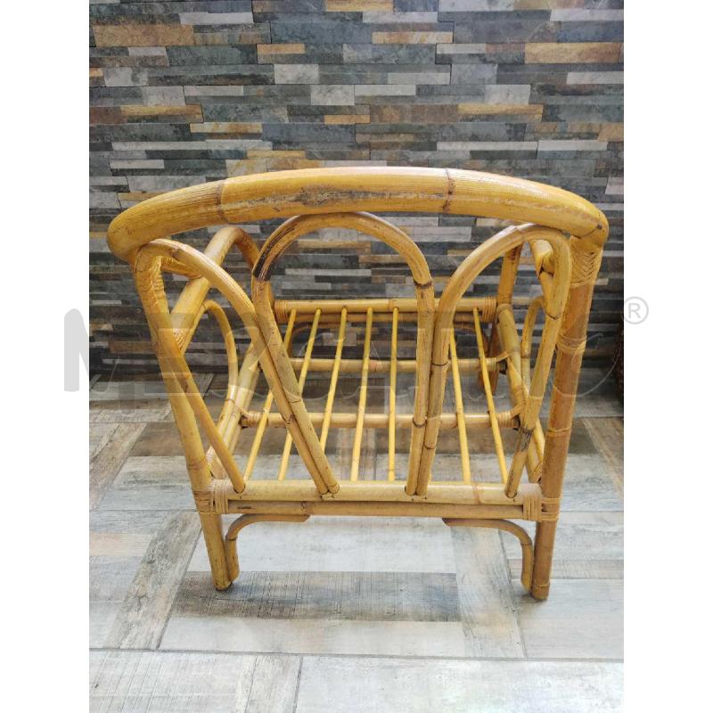 POLTRONA VIMINI-BAMBOO | Mercatino dell'Usato Settimo torinese 3