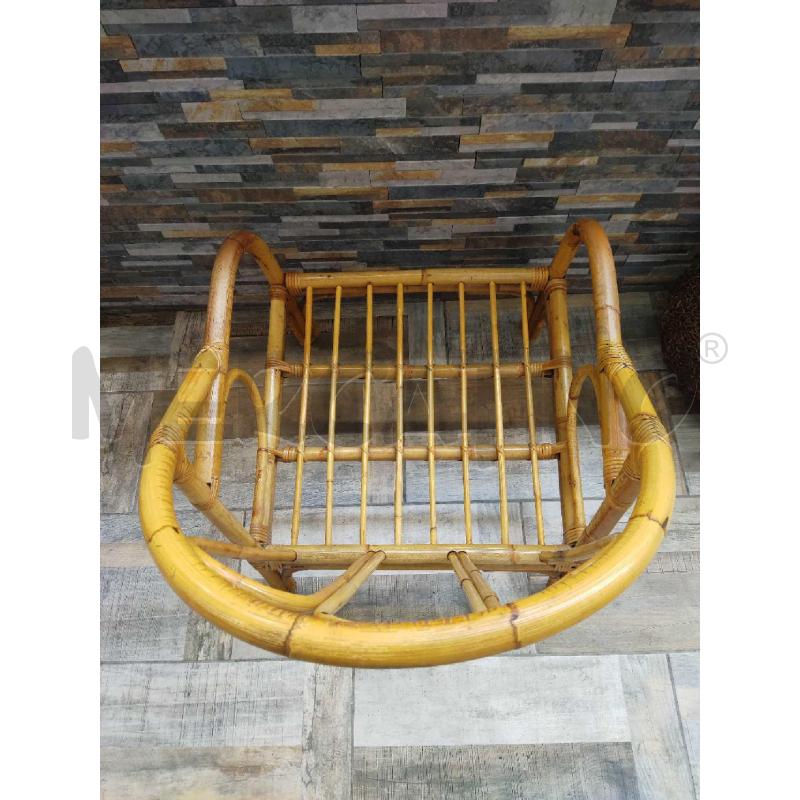 POLTRONA VIMINI-BAMBOO | Mercatino dell'Usato Settimo torinese 4