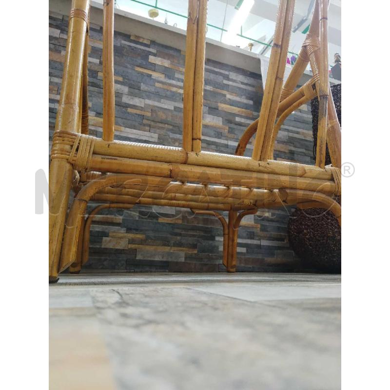 POLTRONA VIMINI-BAMBOO | Mercatino dell'Usato Settimo torinese 5