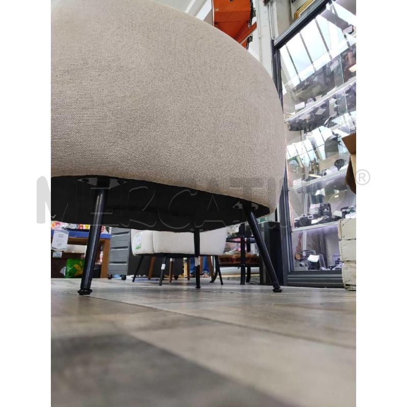 POLTRONCINA GRIGIA TESSUTO | Mercatino dell'Usato Settimo torinese 4