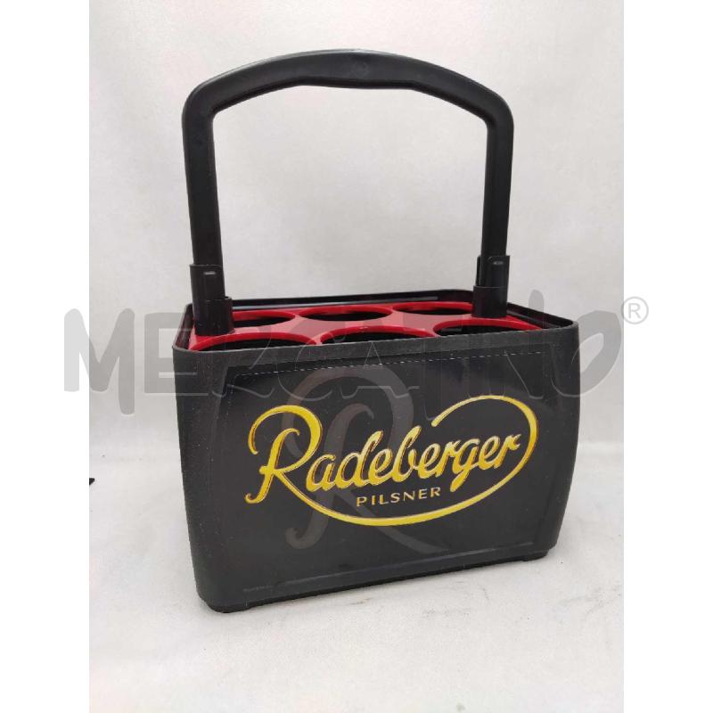 PORTA BOTTIGLIA RADELERGER NERO ROSSO  | Mercatino dell'Usato Settimo torinese 1