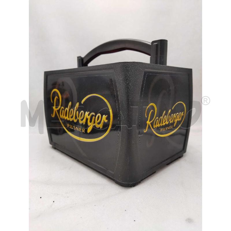 PORTA BOTTIGLIA RADELERGER NERO ROSSO  | Mercatino dell'Usato Settimo torinese 3