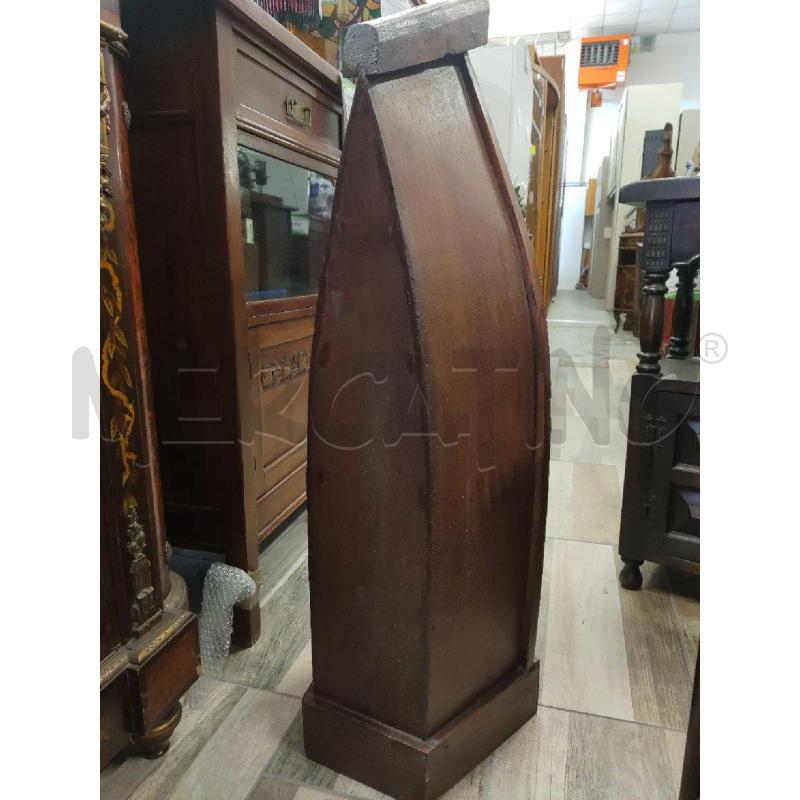 PORTA BOTTIGLIE LEGNO FORMA BARCA | Mercatino dell'Usato Settimo torinese 2