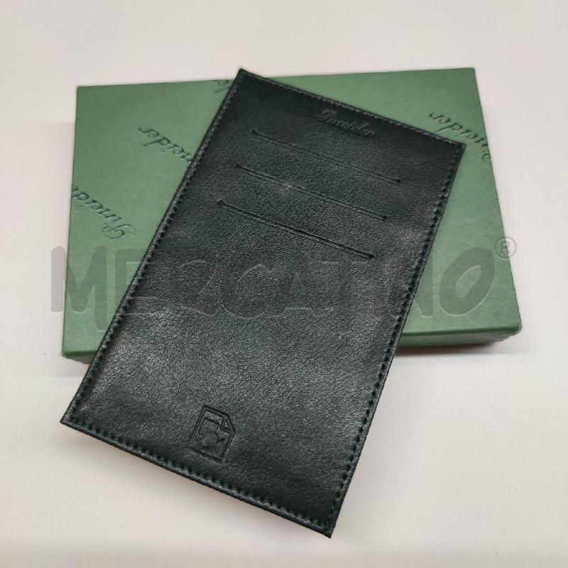 PORTA CARTE PINEIDER VERDE SCURO | Mercatino dell'Usato Settimo torinese 1