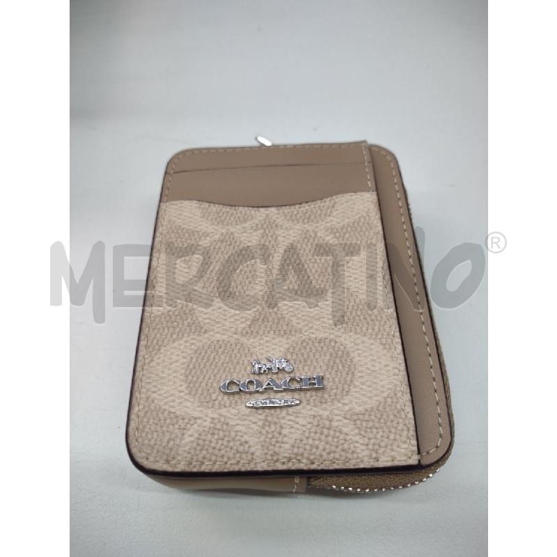 PORTA FOGLIO COACH PELLE MULTILOGO | Mercatino dell'Usato Settimo torinese 1