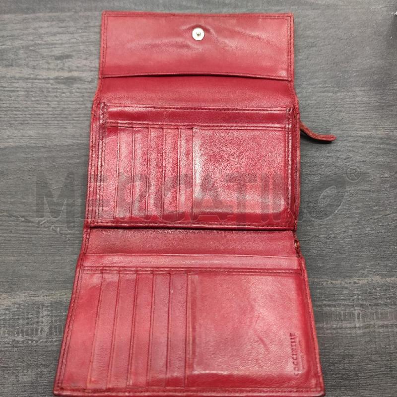 PORTA FOGLIO COCCINELLE PELLE ROSSO | Mercatino dell'Usato Settimo torinese 3