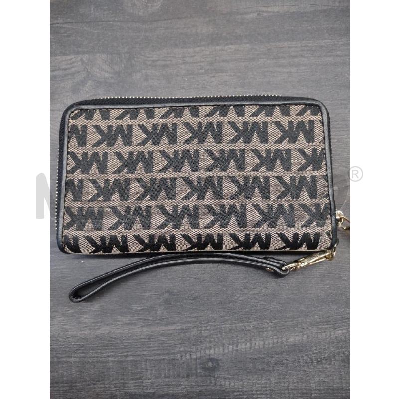 PORTA FOGLIO MICHAEL KORS BEIGE MULTILOGO NERO | Mercatino dell'Usato Settimo torinese 2