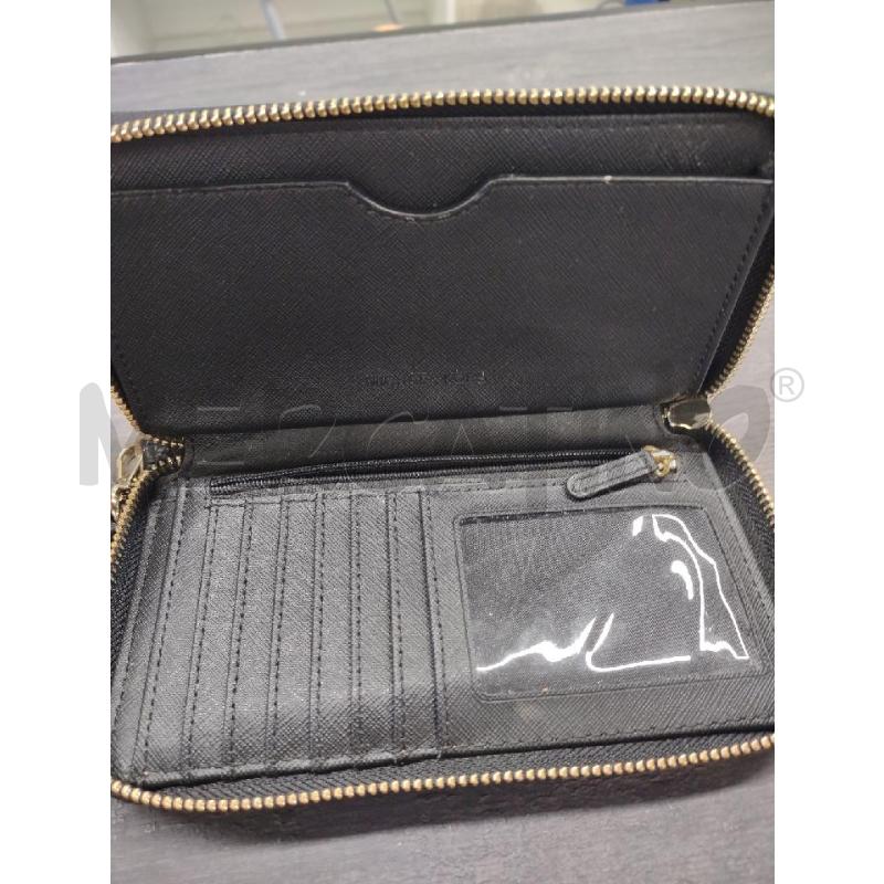 PORTA FOGLIO MICHAEL KORS BEIGE MULTILOGO NERO | Mercatino dell'Usato Settimo torinese 3