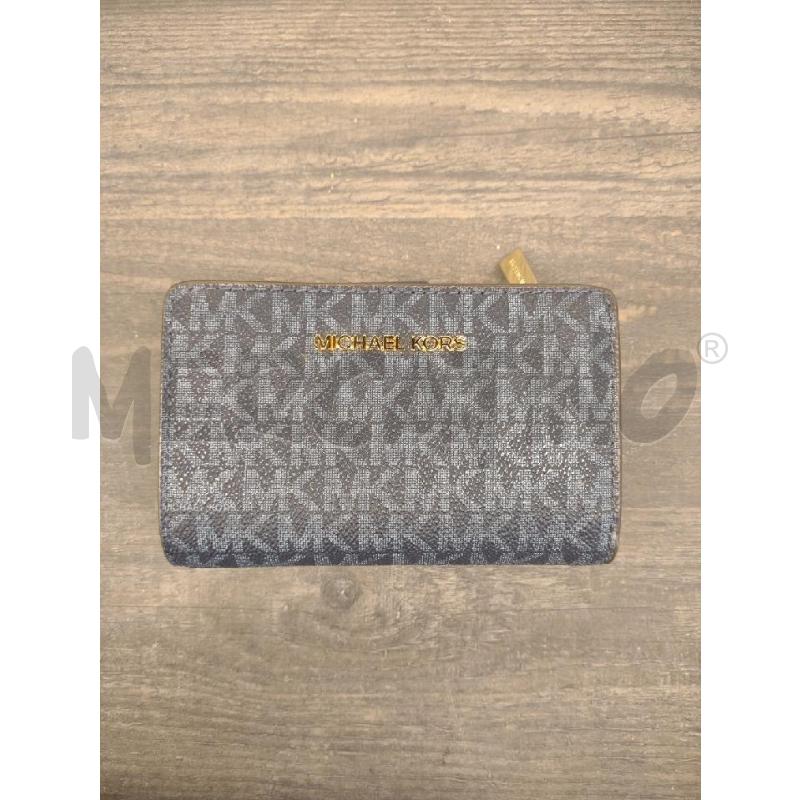 PORTA FOGLIO MICHAEL KORS BLU NOTTE MULTILOGO | Mercatino dell'Usato Settimo torinese 1
