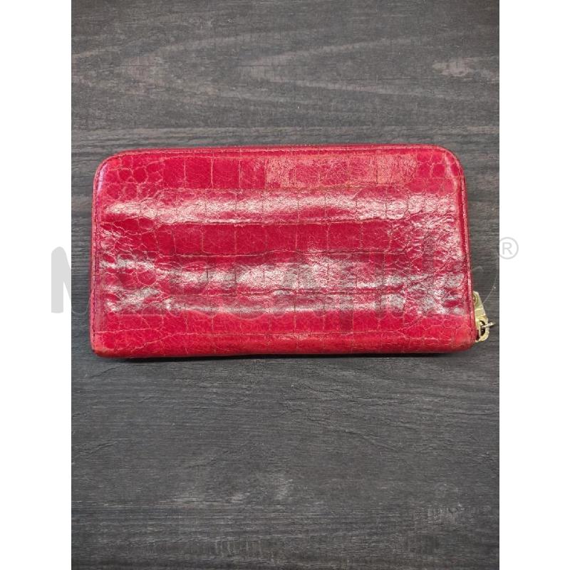 PORTA FOGLIO MIU MIU PELLE STAMPA COCCO ROSSO | Mercatino dell'Usato Settimo torinese 2