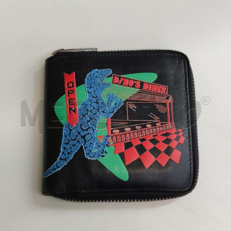 PORTA FOGLIO PAUL SMITH DINO'S DINER PELLE NERO | Mercatino dell'Usato Settimo torinese 1