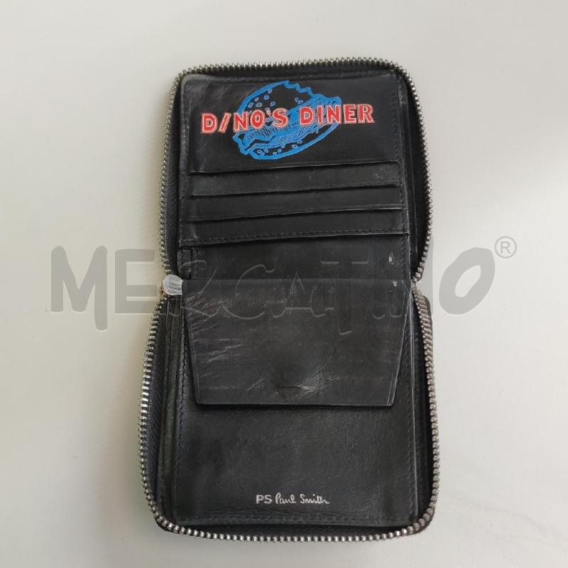 PORTA FOGLIO PAUL SMITH DINO'S DINER PELLE NERO | Mercatino dell'Usato Settimo torinese 3