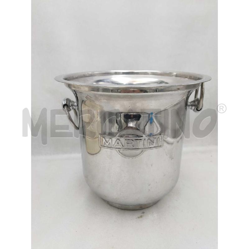 PORTA GHIACCIO METALLO MARTINI | Mercatino dell'Usato Settimo torinese 1
