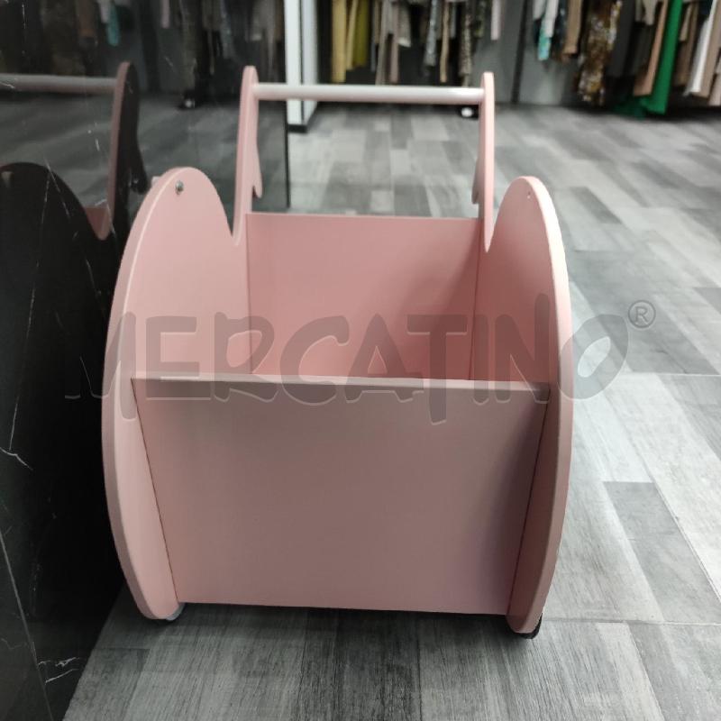 PORTA GIOCHI LEGNO BALENA ROCKET BABY | Mercatino dell'Usato Settimo torinese 2