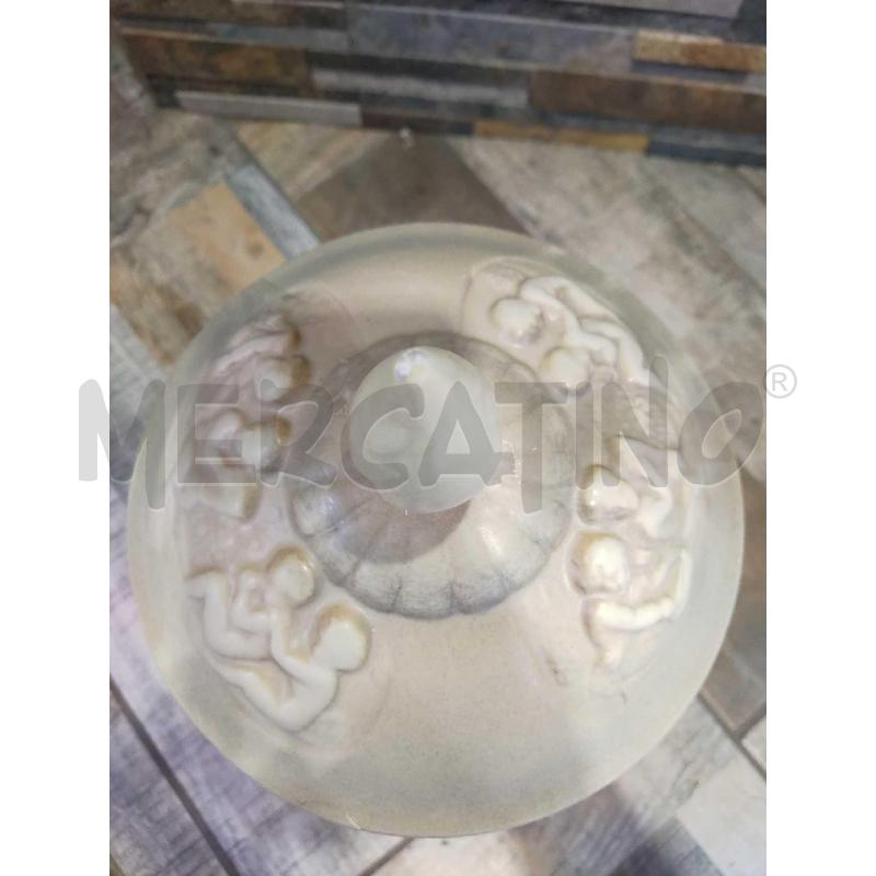 PORTA OGGETTI CON COPERCHIO CAPODIMONTE CON FIGURE RILIEVO | Mercatino dell'Usato Settimo torinese 5