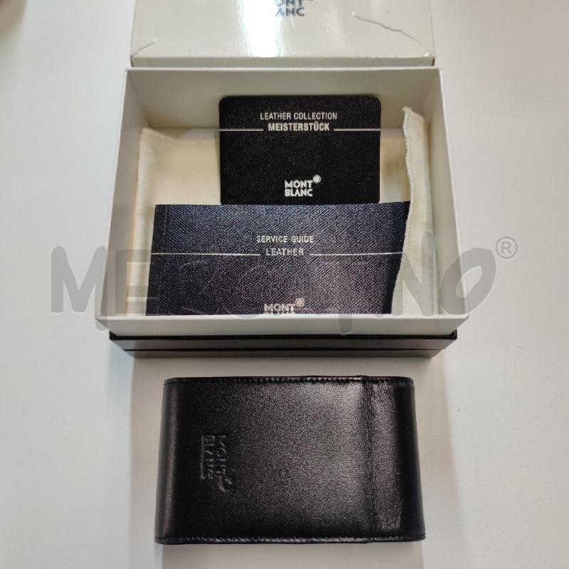 PORTA SIGARETTE MONT BLANC NERO  | Mercatino dell'Usato Settimo torinese 1