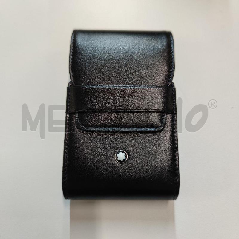 PORTA SIGARETTE MONT BLANC NERO  | Mercatino dell'Usato Settimo torinese 2