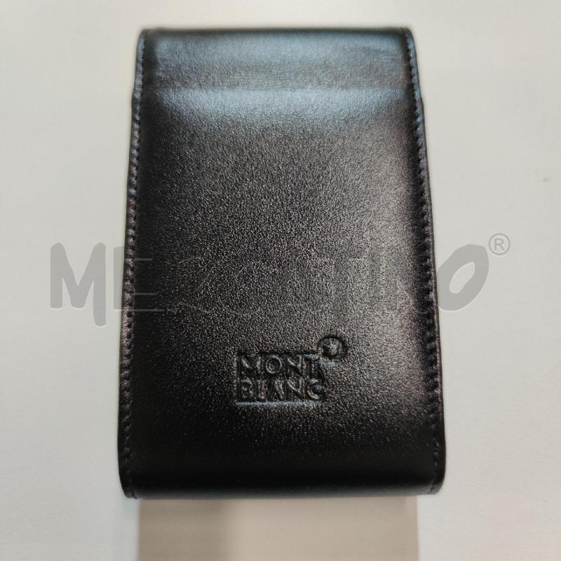 PORTA SIGARETTE MONT BLANC NERO  | Mercatino dell'Usato Settimo torinese 3