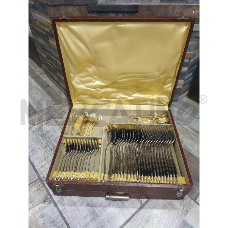 POSATE INOX CON SCATOLA  | Mercatino dell'Usato Settimo torinese 1