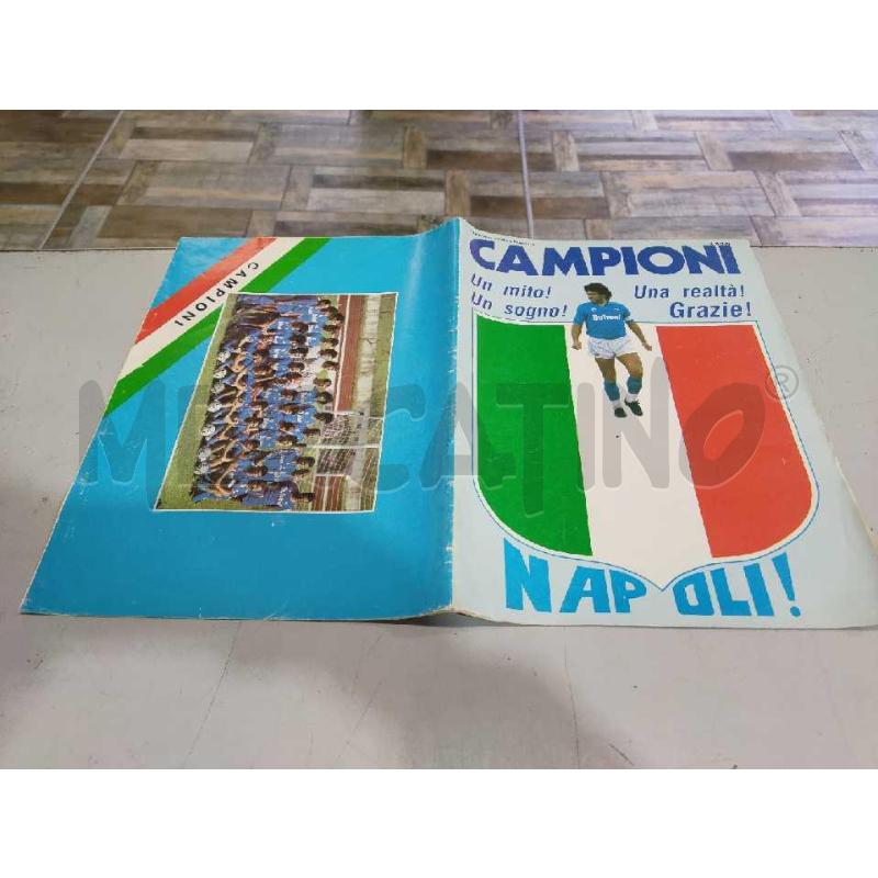 POSTER CAMPIONI NAPOLI  | Mercatino dell'Usato Settimo torinese 1