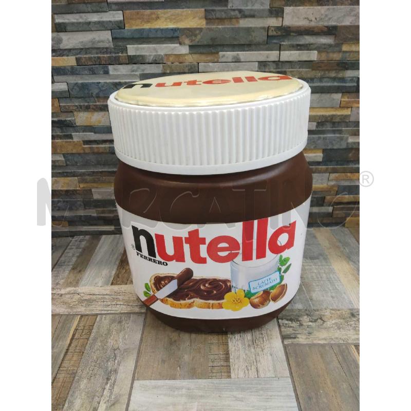 POUF BARATTOLO NUTELLA PLASTICA | Mercatino dell'Usato Settimo torinese 1