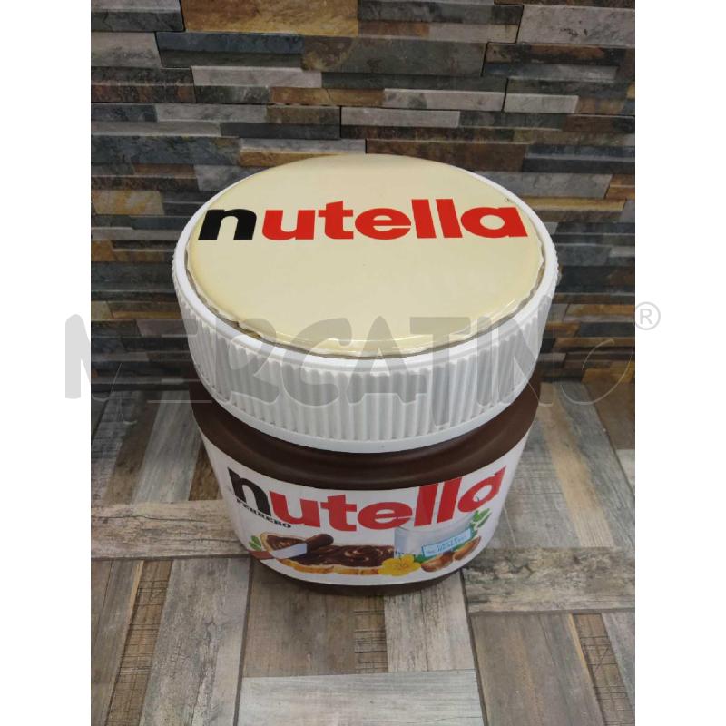 POUF BARATTOLO NUTELLA PLASTICA | Mercatino dell'Usato Settimo torinese 2