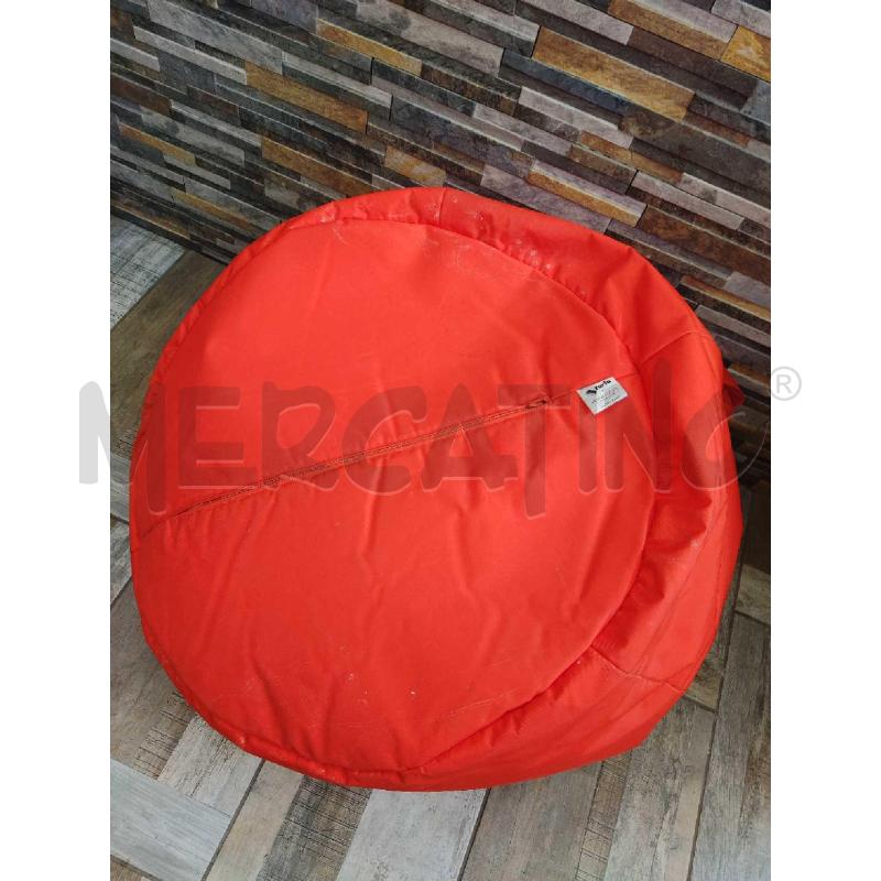 POUF TESSUTO ARANCIONE FURLA | Mercatino dell'Usato Settimo torinese 4