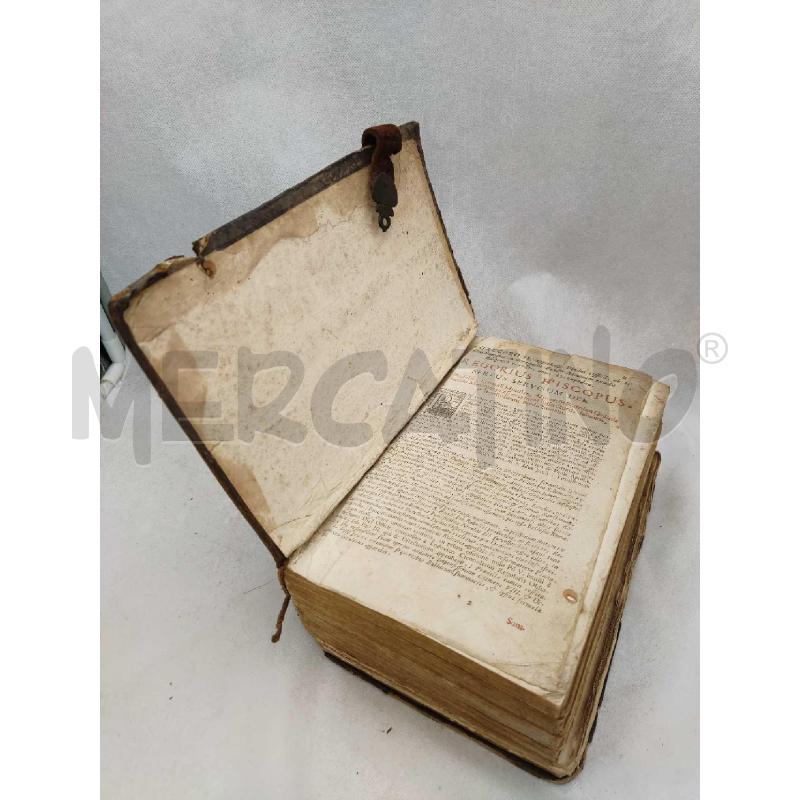 PREDICA IN LATINO RELIGIOSA COPERRTINA CUOIO | Mercatino dell'Usato Settimo torinese 2