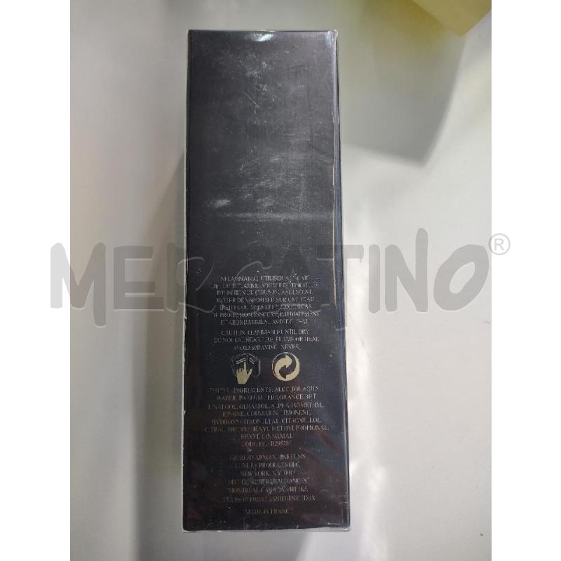 PROFUMO ARMANI CODE | Mercatino dell'Usato Settimo torinese 2