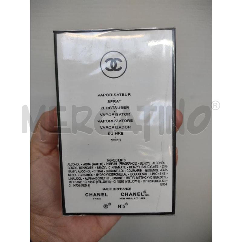 PROFUMO CHANEL N 5 EAU DE PARFUM 100ML | Mercatino dell'Usato Settimo torinese 2