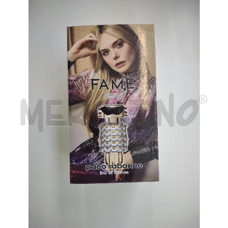 PROFUMO PACO RABANNE FAME | Mercatino dell'Usato Settimo torinese 1