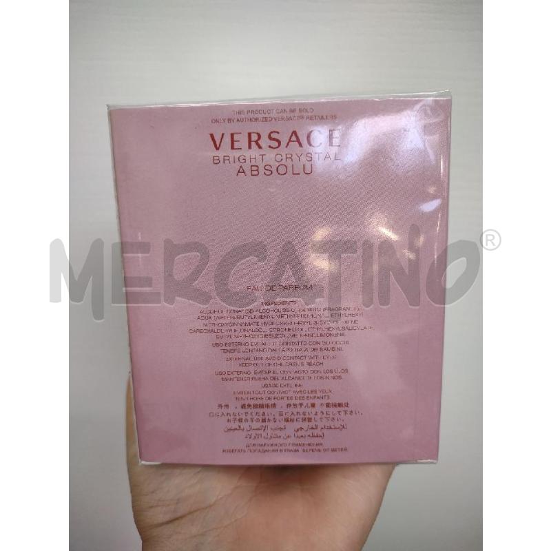 PROFUMO VERSACE BRIGHT CRYSTAL ABSOLU EAU DE PARFUM | Mercatino dell'Usato Settimo torinese 2
