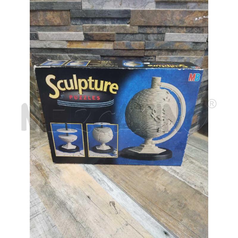 PUZZLE SCULPTURE IL MAPPAMONDO | Mercatino dell'Usato Settimo torinese 1