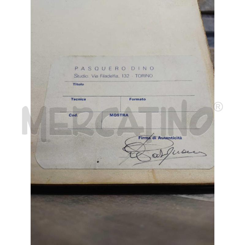 QUADRETTO PASQUERO PAESAGGIO INVERNALE | Mercatino dell'Usato Settimo torinese 4