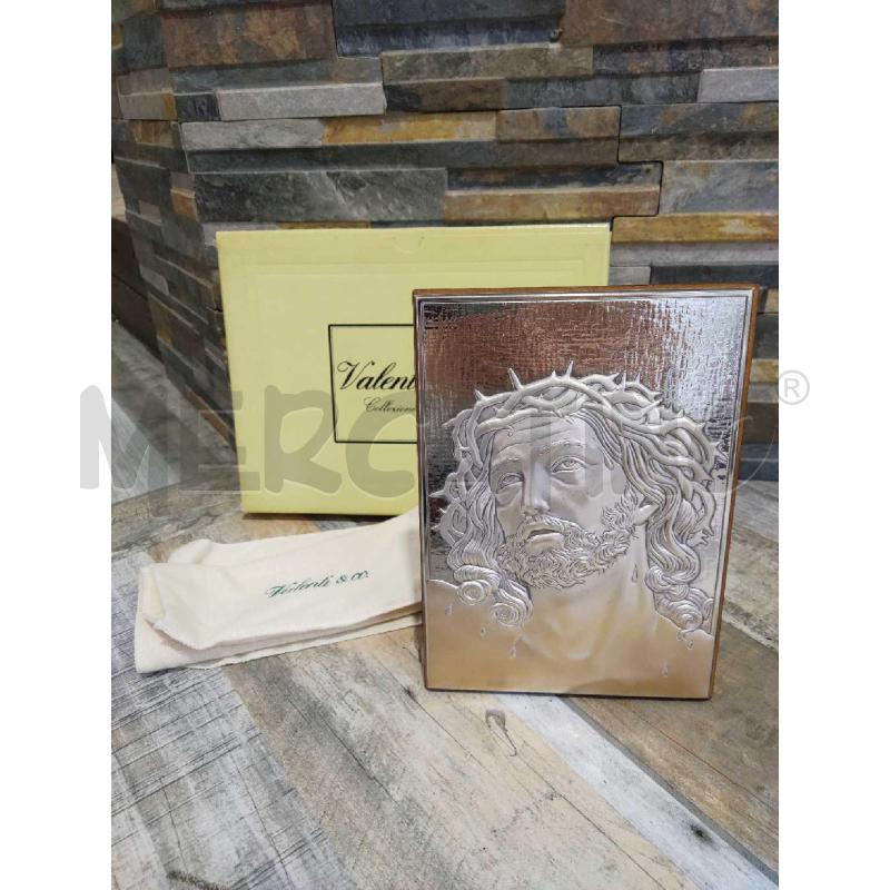 QUADRETTO VALENTI ARGENTO CRISTO  | Mercatino dell'Usato Settimo torinese 1