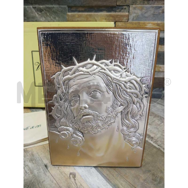 QUADRETTO VALENTI ARGENTO CRISTO  | Mercatino dell'Usato Settimo torinese 2