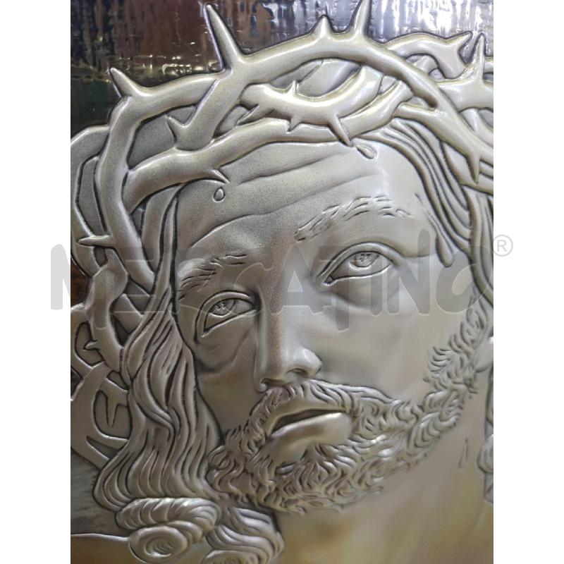QUADRETTO VALENTI ARGENTO CRISTO  | Mercatino dell'Usato Settimo torinese 5