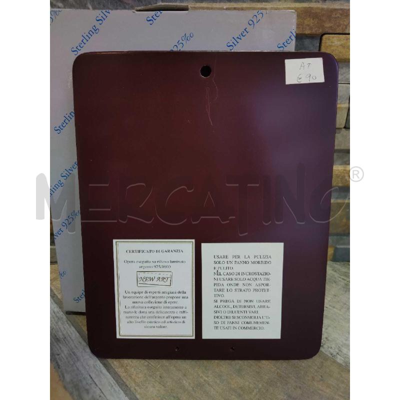 QUADRETTO  GESU LEGNO E METALLO  | Mercatino dell'Usato Settimo torinese 3