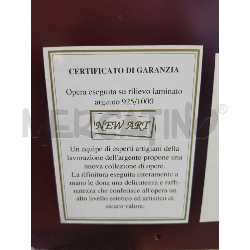 QUADRETTO  GESU LEGNO E METALLO  | Mercatino dell'Usato Settimo torinese 4
